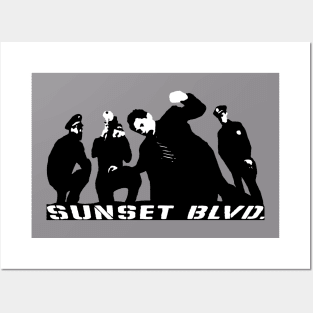 Sunset Blvd Posters and Art